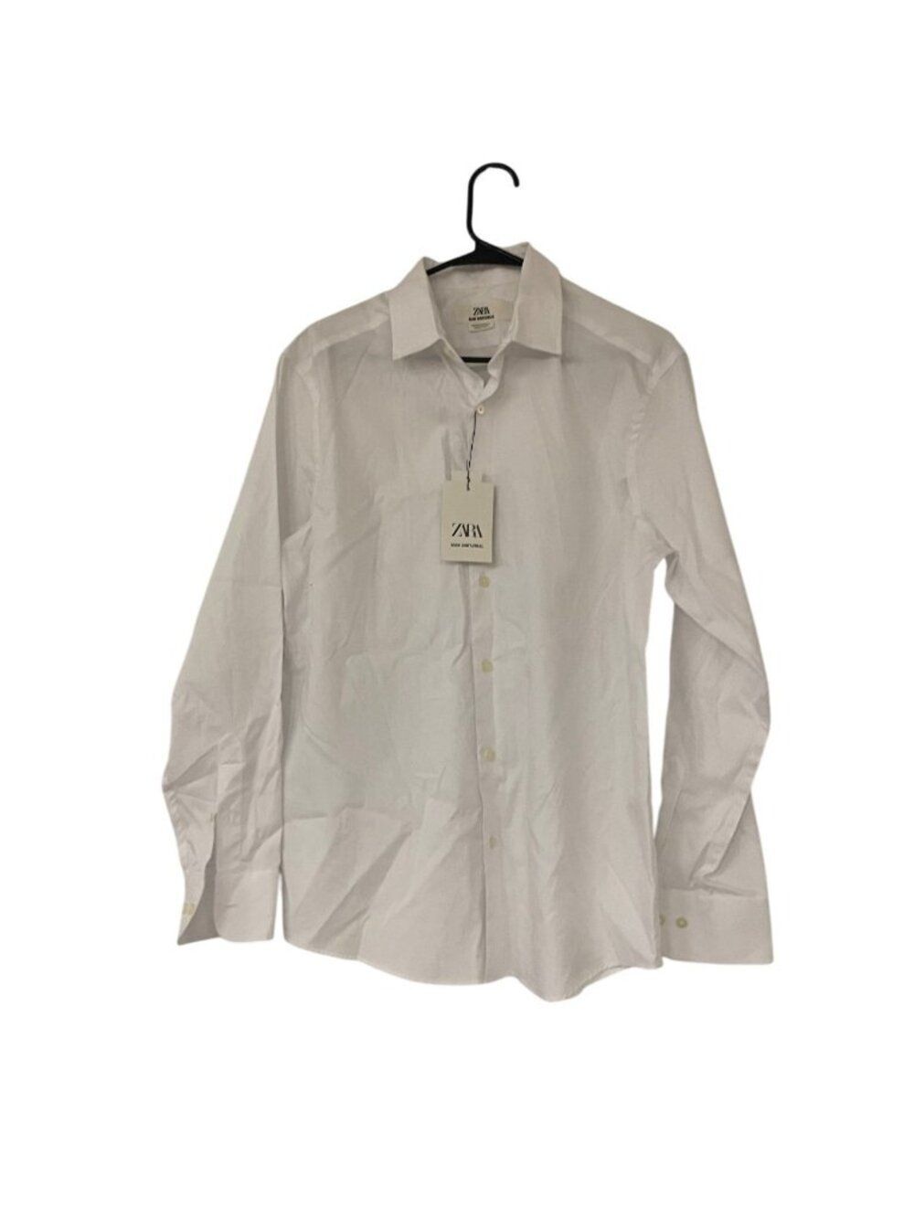 Zara Man Sartorial Mens Classic Fit Shirt Medium M White 5588/320 NWOT NWD